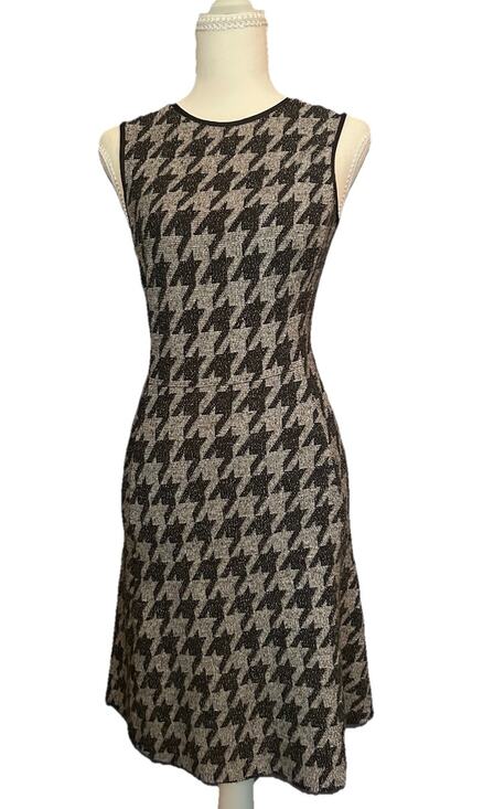 Theory Dresses & Skirts - Theory Size 2 Houndstooth Nikay Dress Porter Check Classic Office Minimalist